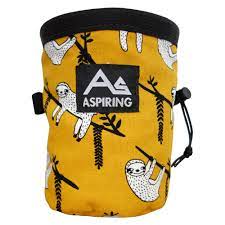 Aspiring chalk bag - sloth design
